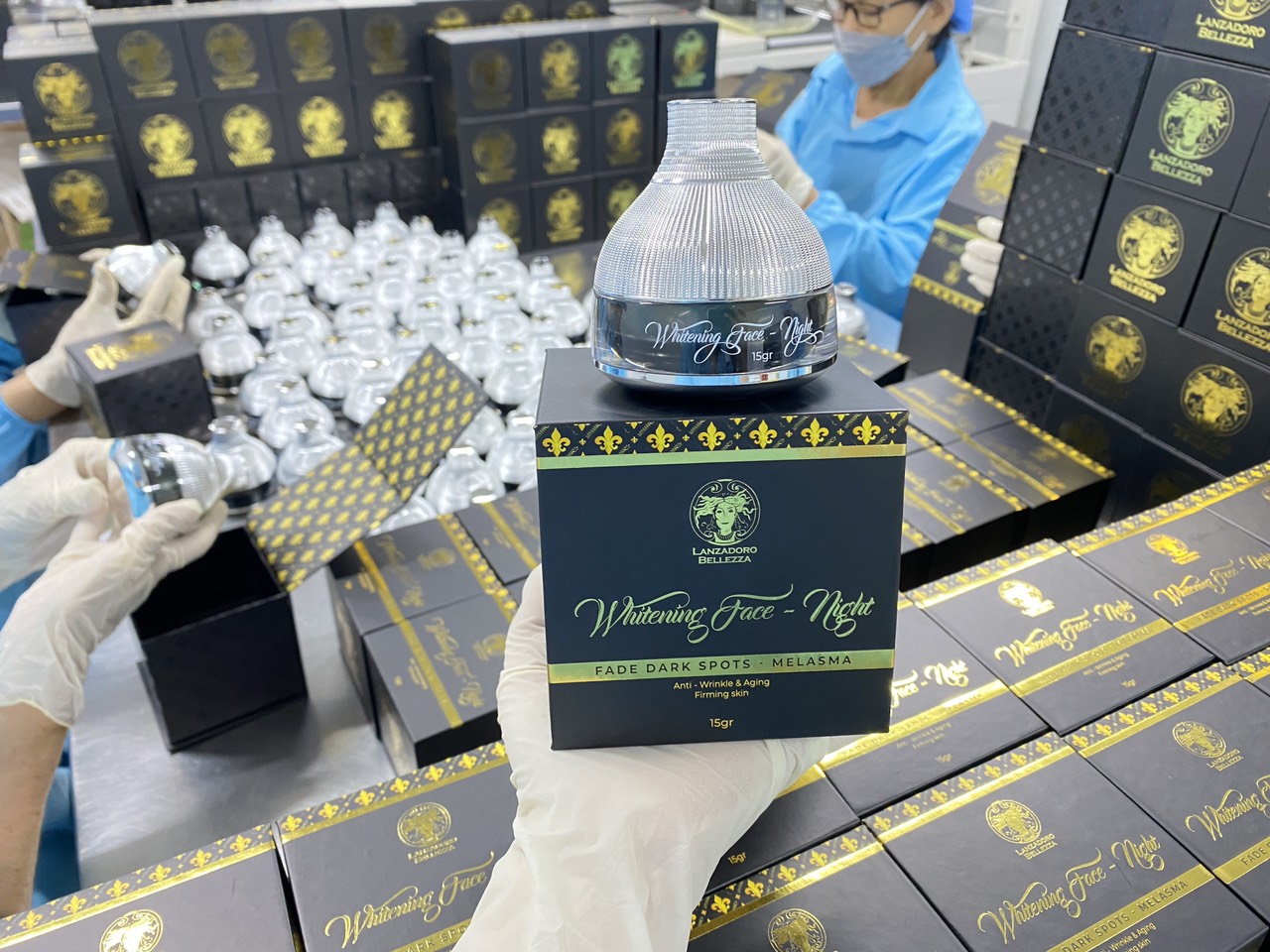 Whitening Face Night - Kem Đêm Bellezza